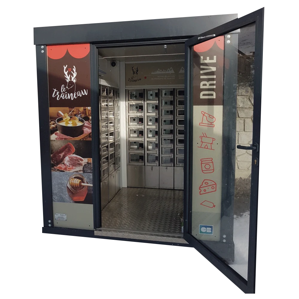 Retail - distributeurs et bornes connectées