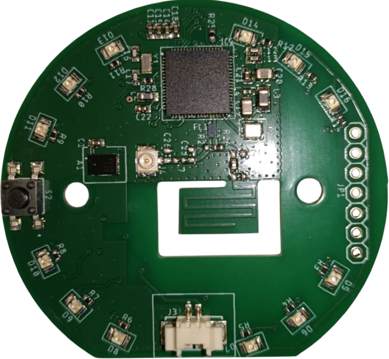 Prototype carte BLE Mesh antenna tunning radio LoRa Wan