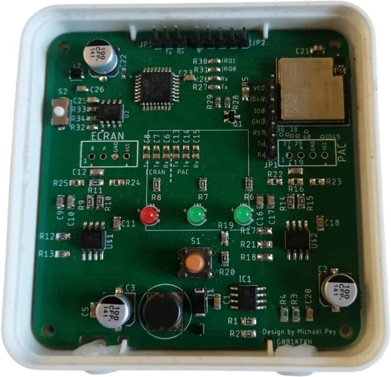 Prototype carte électronique WiFi IoT
