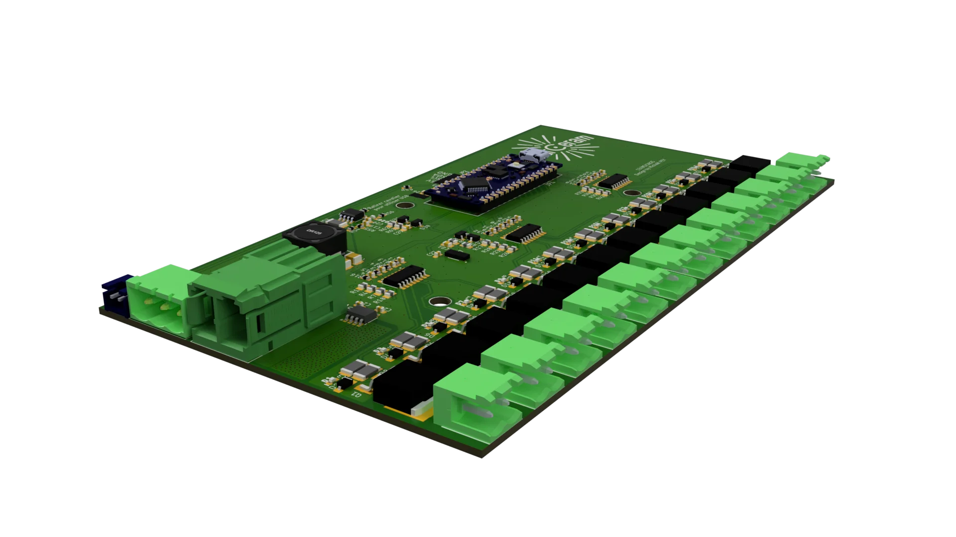 régulation PID chauffage PTC monitoring tension courant current voltage